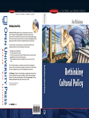 jim mcguigan rethinking cultural policy